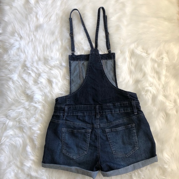 💋Papaya Denim Overall Shorts - Size 3/5💋 - Picture 2 of 7